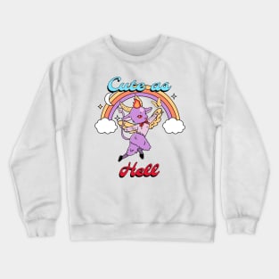 Cute as Hell Crewneck Sweatshirt